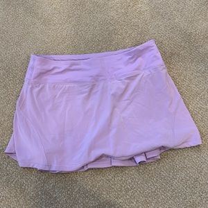 Lululemon lavender pleated skirt